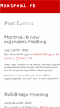 Mobile Screenshot of montrealrb.com